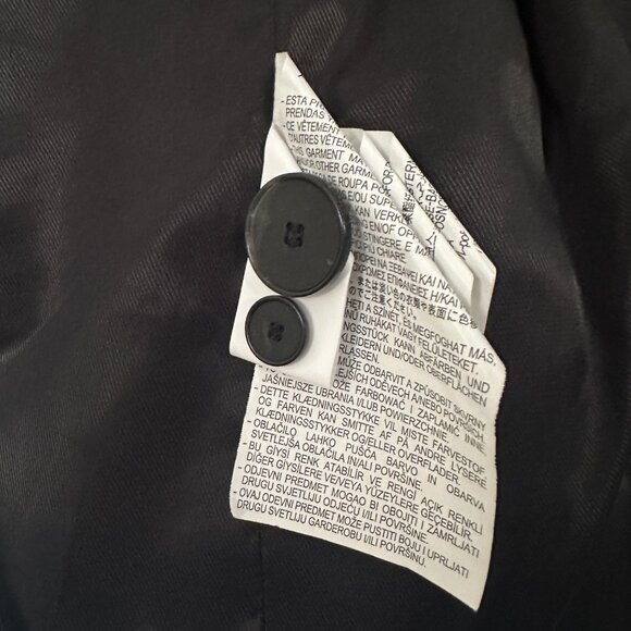 Zara France Faux Leather Jacket, Size S - Picture 5 of 6